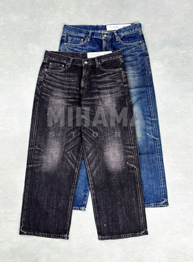 现货 NEIGHBORHOOD WASHED DENIM DP 水洗复古五袋牛仔裤 25AW