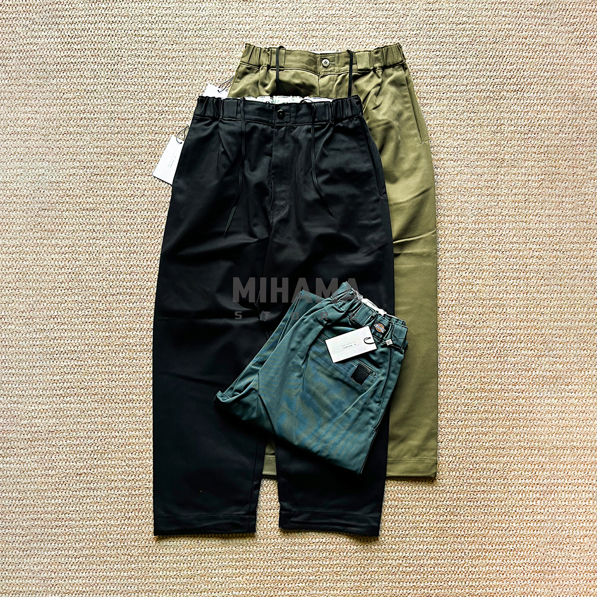 【折扣】N.HOOLYWOOD × Dickies WORK PANTS 联名工装长裤24AW