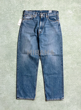 现货折扣 orSlow 101 DAD'S FIT DENIM PANTS 宽松直筒牛仔裤25SS