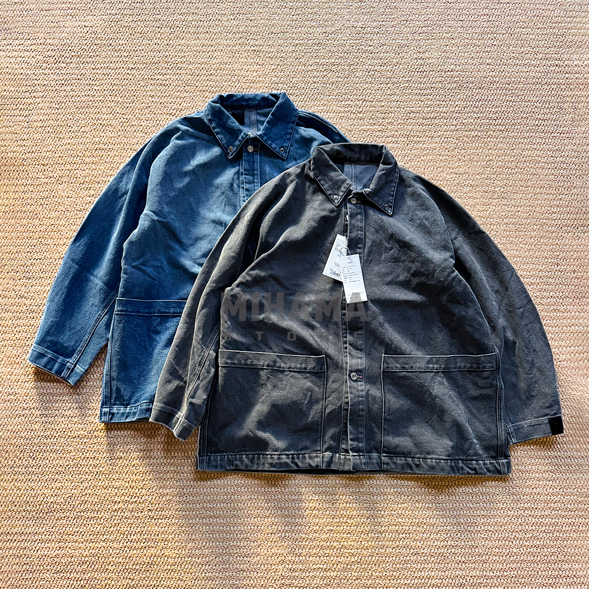 【折扣】N.HOOLYWOOD BLOUSON 复古插兜宽松牛仔工装夹克24AW