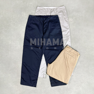 现货 Nanamica Wide Chino Pants 日产宽松休闲直筒长裤 26SS