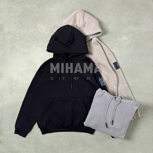 SWEATSHIRT HOODED 宽松休闲连帽运动卫衣25AW N.HOOLYWOOD 现货