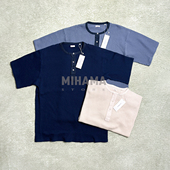 Nanamica 亨利领短袖 Henry Thermal 现货折扣 Tee Neck Sweat T恤