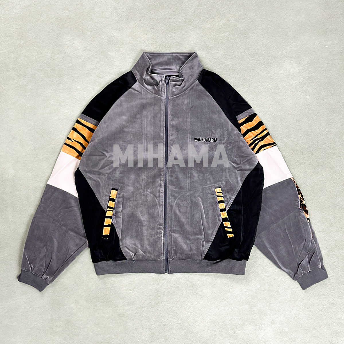 WACKOMARIA平绒拼接运动夹克