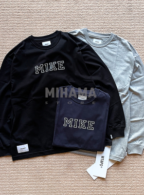 【折扣】WTAPS ACADEMY / LS / COTTON 长袖字母T恤 24FW