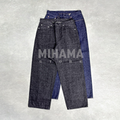 宽松直筒5袋休闲牛仔裤 现货 26SS Denim Pants Nanamica Selvage