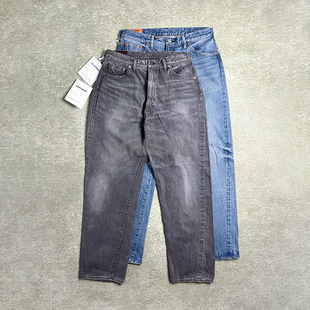 SUNSHINE ZIPPER 现货KAPTAIN 25SS FRONT 日产做旧水洗牛仔裤