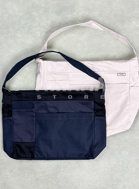 现货 NANAMICA Cotton Canvas Shoulder Bag 单肩斜跨休闲包26SS