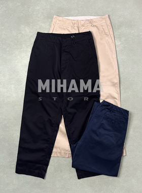 现货 NANAMICA Wide Chino Pants 日产宽松直筒工装休闲裤 25AW