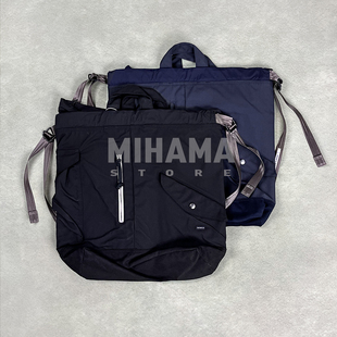 尼龙混纺防水双肩单肩多功能背包 现货 Pack Back 26SS NANAMICA