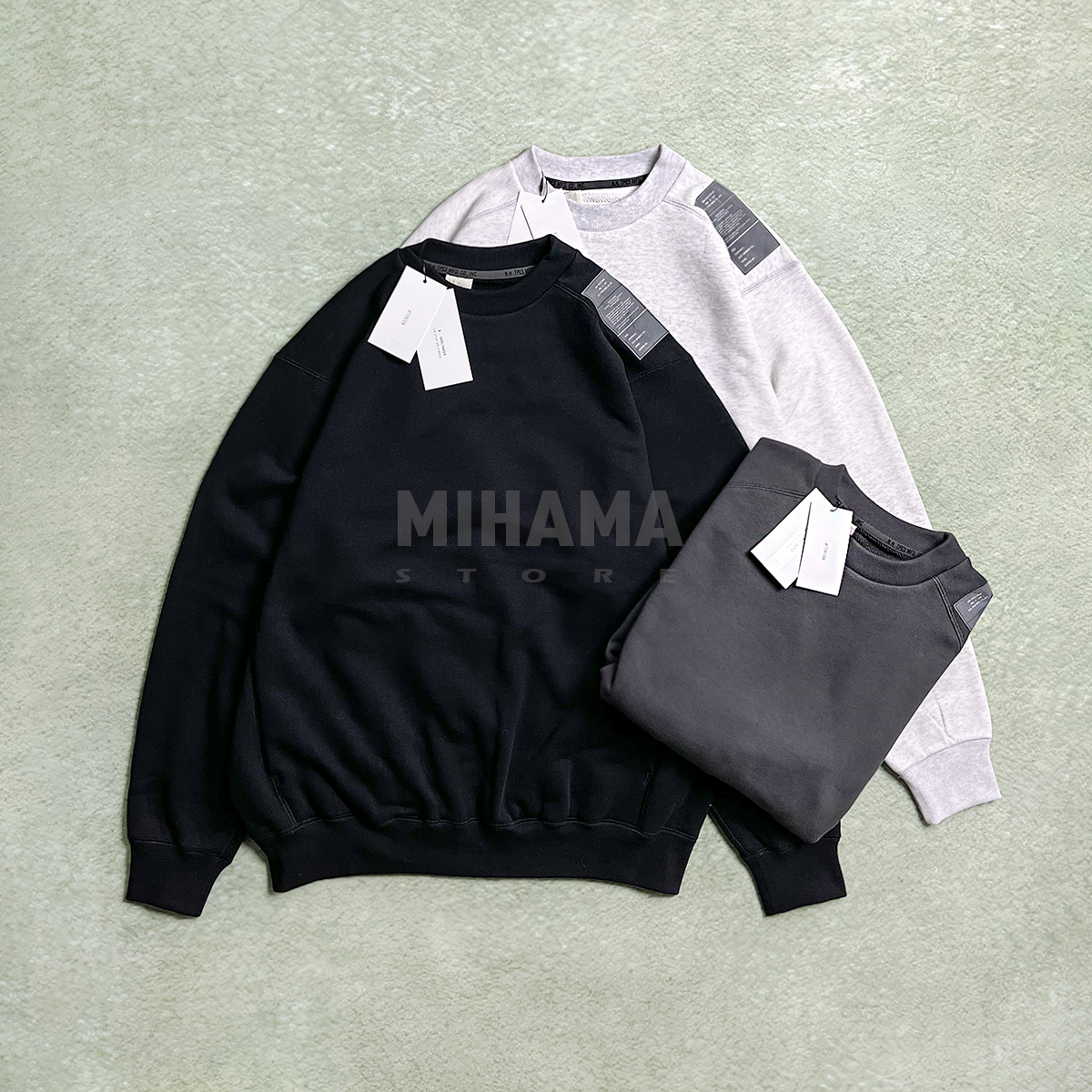 军事线贴标宽松休闲卫衣25SS