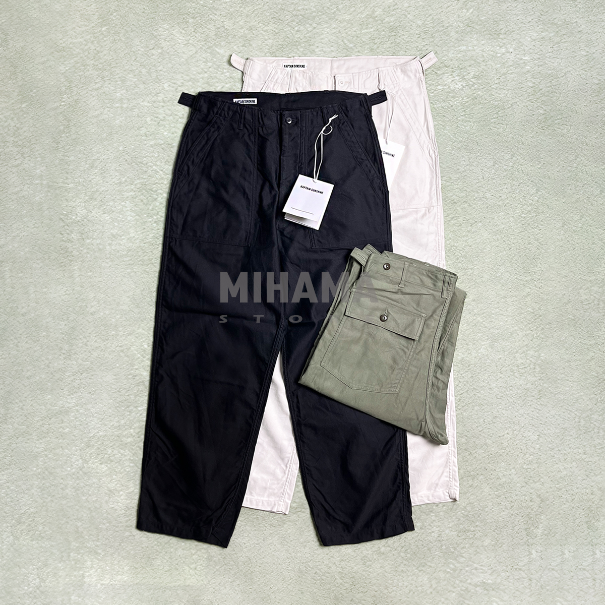 宽松休闲工装长裤25SS