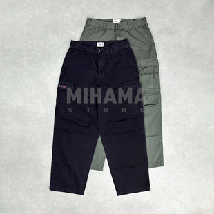 现货WTAPS MILT9601 TROUSERS COTTON RIPSTOP六袋休闲工装裤25AW