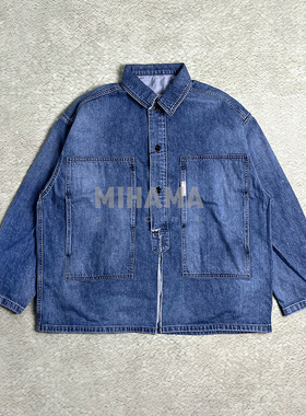 现货折扣 N.HOOLYWOOD SHIRT BLOUSON军事线口袋牛仔夹克外套25SS