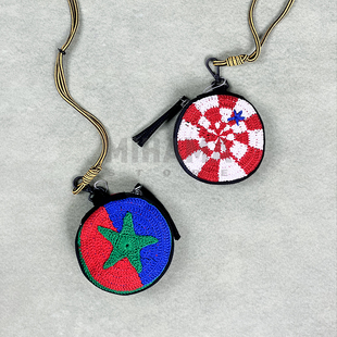 Crochet 钩织迷你零钱小包装 Checked Bag 饰包25AW Coin 现货PIET