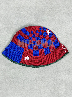 现货 PIET Checked Crochet Hat 针织休闲渔夫帽 25AW