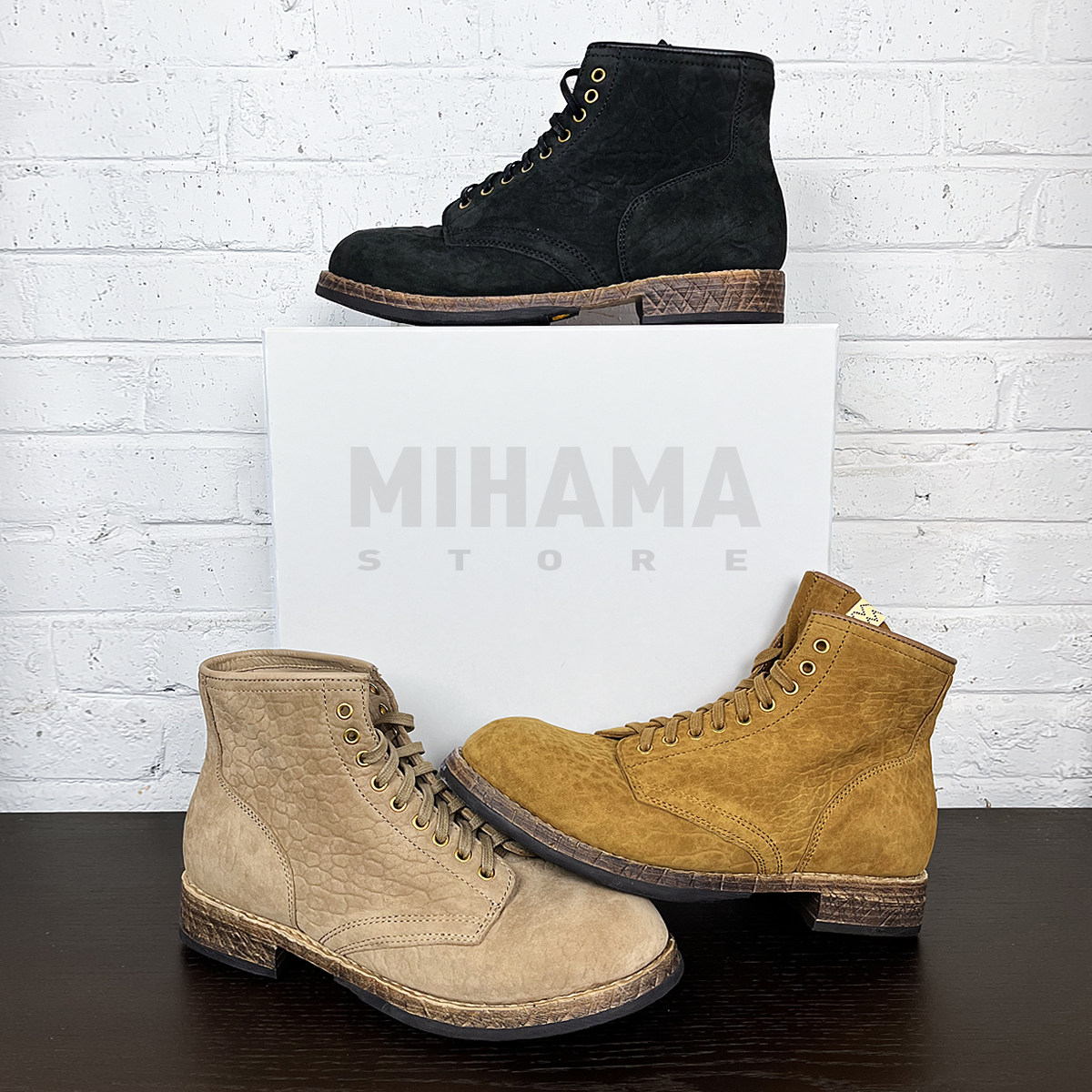 现货 VISVIM BRIGADIER MID-FOLK 植鞣小羊皮皮鞋V底B靴皮靴 26SS,流行男鞋,马丁靴,淘宝优惠券,粉丝福利购,淘宝优惠卷