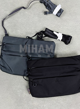 现货 F/CE. 420 re/cor SACOCHE 轻质防撕裂尼龙单肩斜挎包25AW