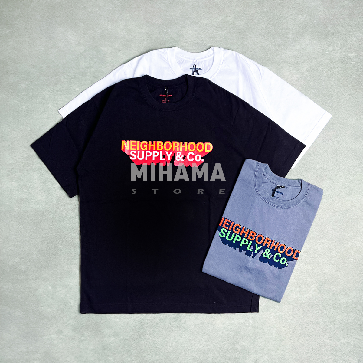 NEIGHBORHOOD印花短袖T恤25SS