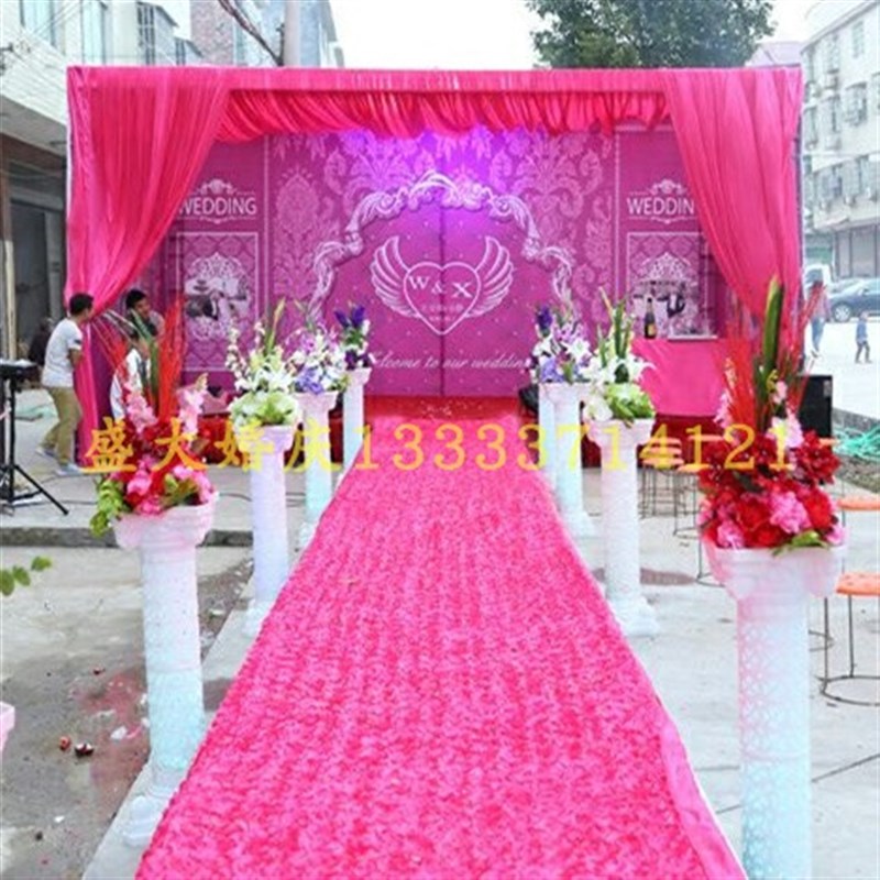 新款背景架子取代桁架取代桁架简易快装喷绘布伸缩桁架背景架子