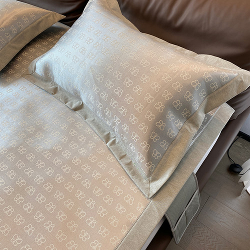 高端A类儿童婴儿可用夏季冰丝席可机洗床笠款空调凉席三件套