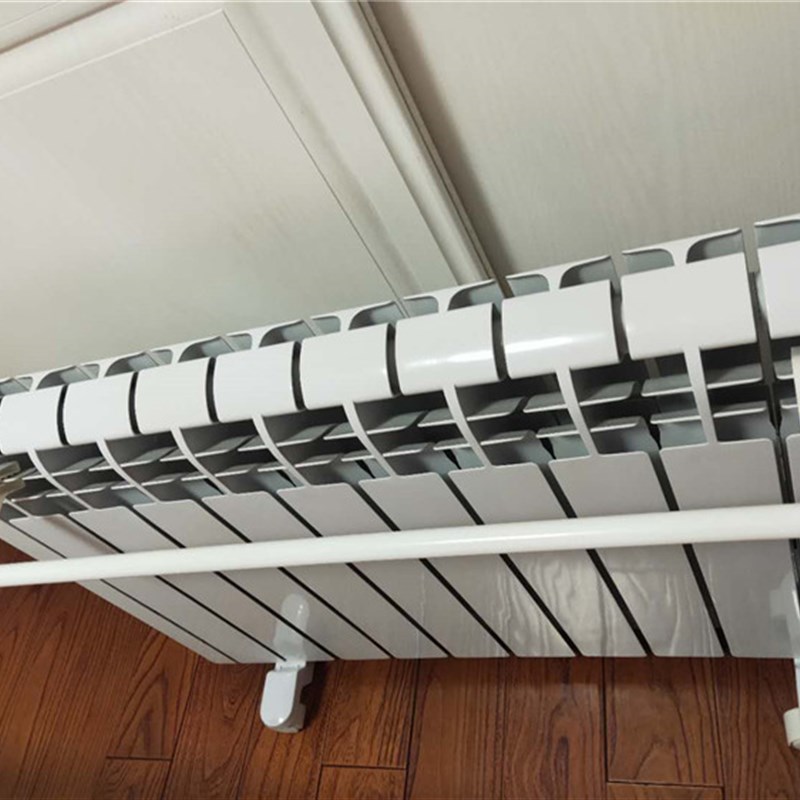 铝制暖气片晾杆衣晒杆衣烤烘衣杆挂钩钢制多功能毛巾架架晾衣单杆