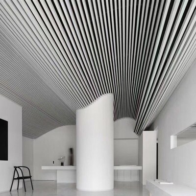 铝方通方通吊顶办公室吊顶工作室写字楼