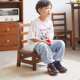 儿童小椅子实木靠背小凳子家用矮凳儿童椅学习椅宝宝餐椅木头椅子