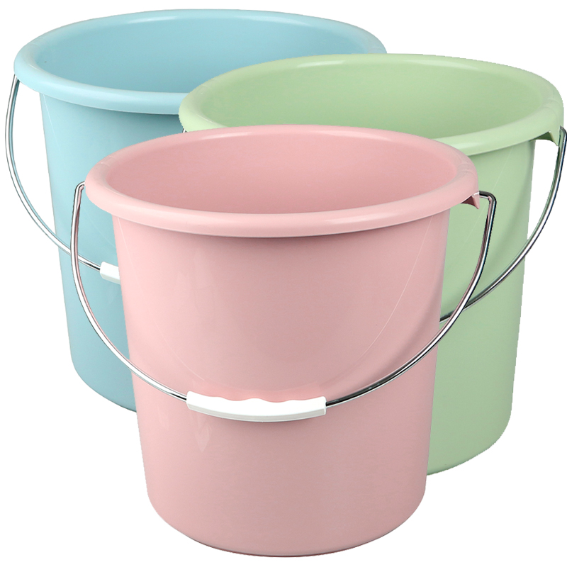 超厚塑料桶水桶家用储水用大水桶圆桶加厚水桶手提大号宿舍洗衣桶