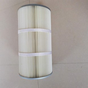660喷涂 聚酯纤维325 环卫扫地机灰尘过滤芯规格320 600除尘滤筒