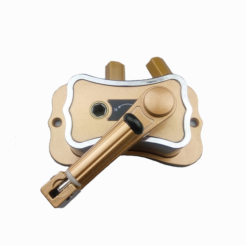 通用手摇器晾衣架配件晾衣杆手摇把晾衣摇手升降衣架配件维修