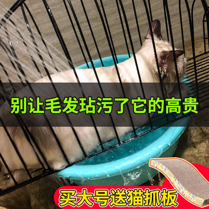 猫咪洗澡笼子不锈钢专用吹干笼防跑用具神器吹风固定器防抓咬工具