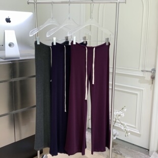 3.0低腰拖地裤 新款 舒适显瘦休闲裤 子2024秋季 女裤 精选货源垂垂裤