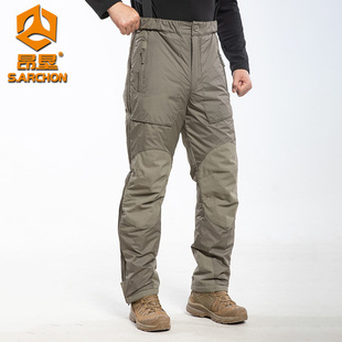 昂垦户外IX13升级版战术裤男防寒加厚保暖棉裤冬季滑雪防风作训裤
