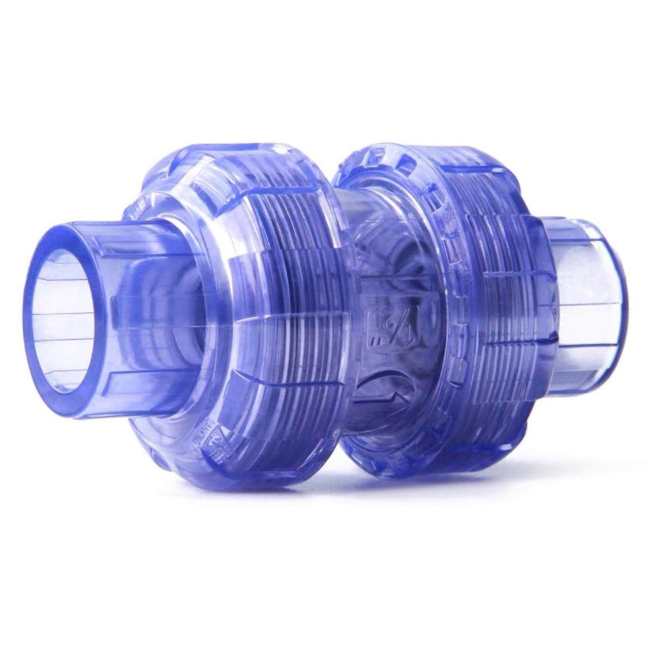 SANKING三厘PVC透明止回阀UPVC翻板式单向阀PVC止逆阀逆流阀,电子元器件市场,电线扎带/束线带,淘宝优惠券,粉丝福利购,淘宝优惠卷