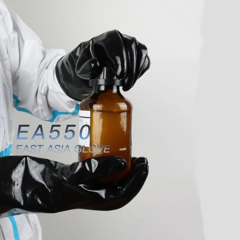 PVA防溶剂手套EA550东亚手套防强有机溶剂手套防香蕉水天那水手套