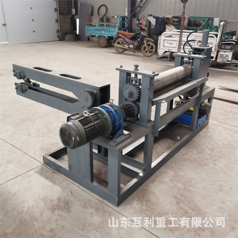 大铁皮桶切割机 油桶割开刨桶机 三合一废桶切盖切身压平一体机