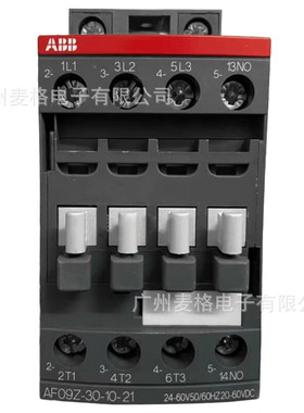 ABB圈接触器AF09Z-30-10-21*24-60V AC/20-60V DC货号10239767