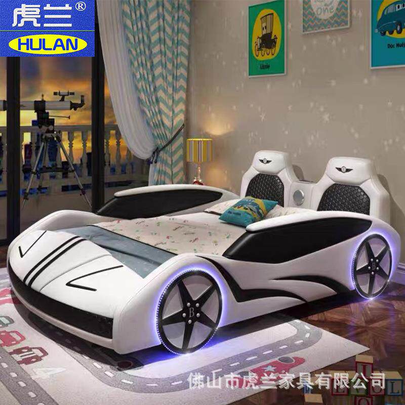 儿童床汽车床儿童车车床跑车床赛车床男孩单人床1.2米儿童床 - 思娜官祺店出品