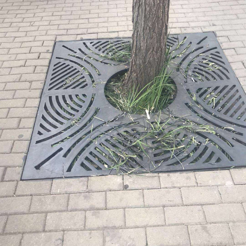 铸铁护树板 树篦子 市政铁艺护树盖 雨水树围箅子