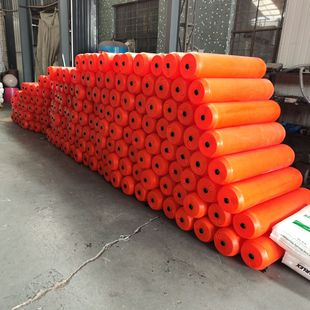 水上拦截设置障碍物限制船只通行的浮漂 200*1000空心穿绳子浮筒