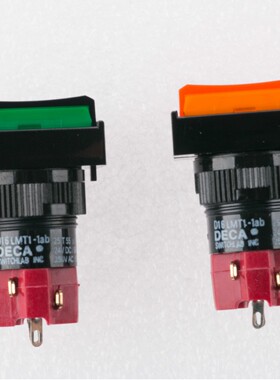 D16LAT1-1AB带锁进联DECA按钮开关 带锁按钮开关带 灯带锁开关