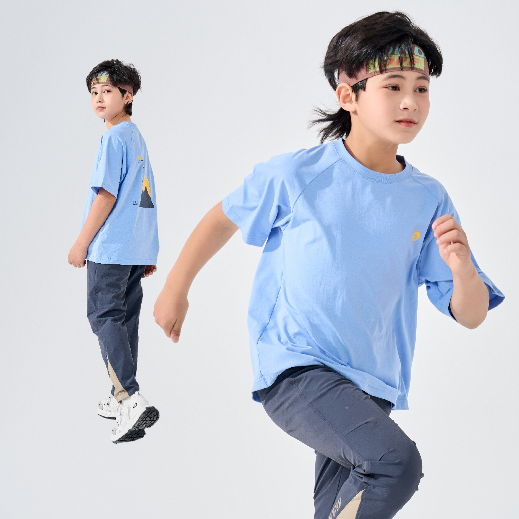 夏季男女童速干防晒短袖T恤
