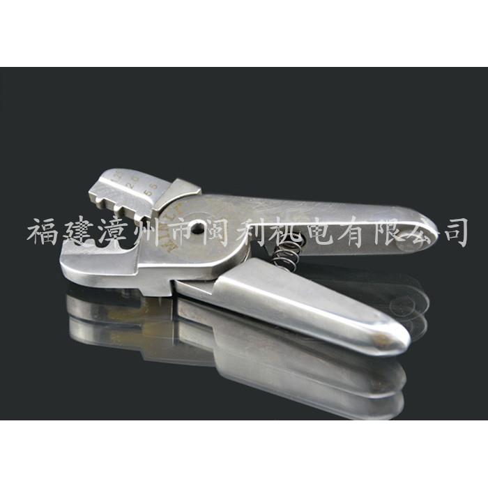 福建闽利气动裸铜端子钳奶嘴钳塑料端子钳A8WP3YM300压线钳