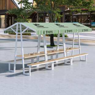 早市户外集市美食街可移动小吃摊大型活动景区展示架摆摊促销桌椅