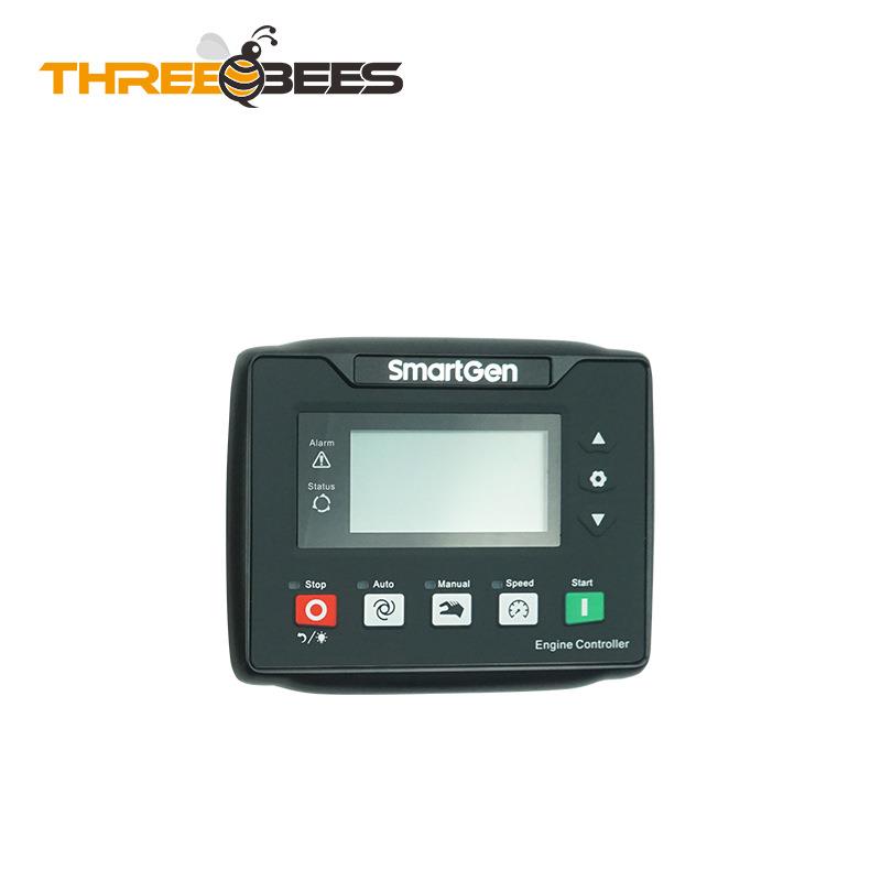 HEM4100发电机组控制器HEM4000众智自动启停控制面板液晶显示屏