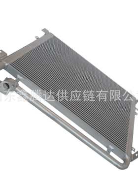 PC200-7挖掘机水箱散热器 液压油冷却器 20Y-03-31121铝制中冷器
