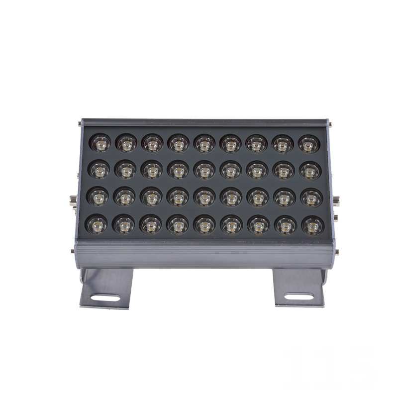 LED大投光灯户外照树投射灯 DMX512外控洗墙灯RGBW方形投射灯防水