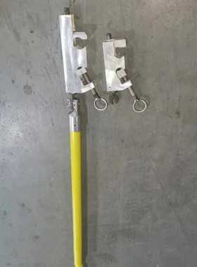 多用途接线头夹线杆临时搭头引线固定杆ZF010211绝缘锁杆大小头