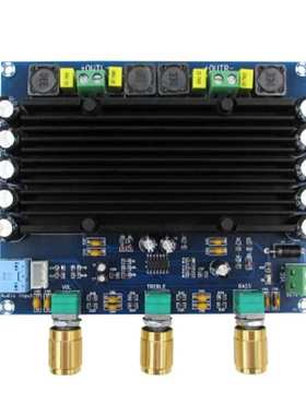 XH-M549 TPA3116D2数字功放板2.0双声道2*150W I立体声音调12-24V